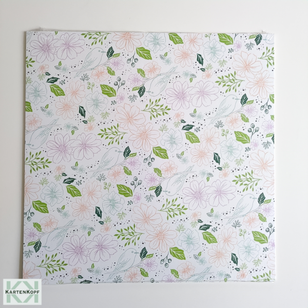 Designerpapier 12" x 12" - Hübsche Grüsse, neu & OVP