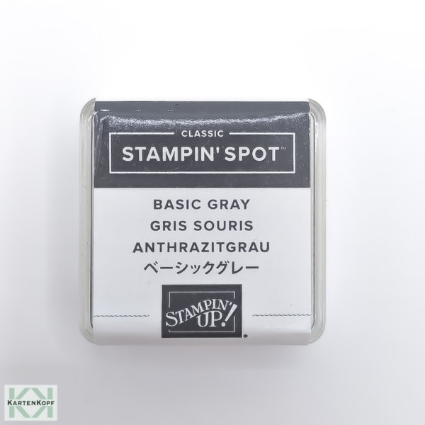 Stempelkissen Stampin' Spot - Anthrazitgrau, neu & OVP