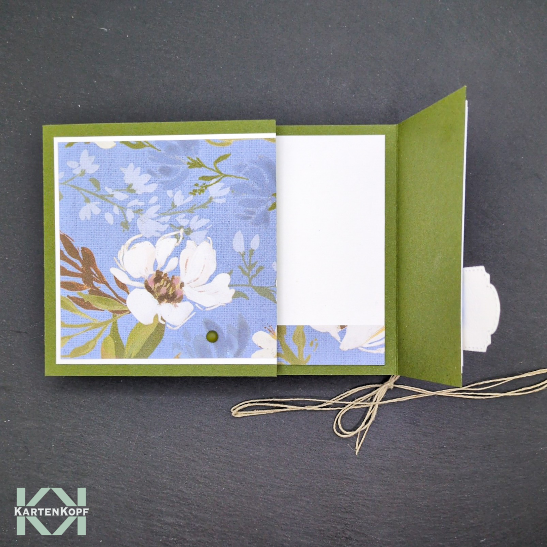 Grußkarte mit Gate-Fold-Mechanismus - Ich denke ganz oft an dich – Bild 2