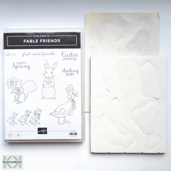 Stempelset - Fable Friends, neu – Bild 2