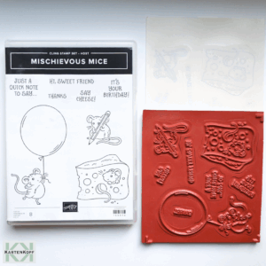 Stempelset - Mischievous Mice, neu