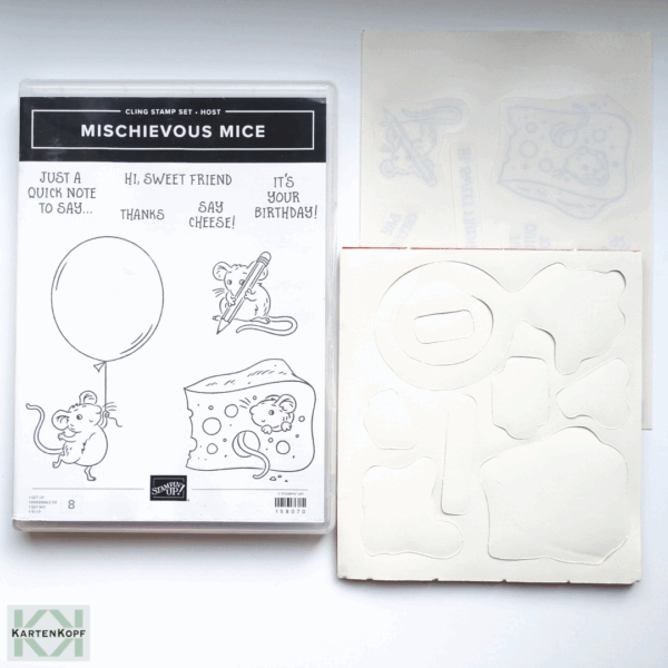 Stempelset - Mischievous Mice, neu – Bild 2