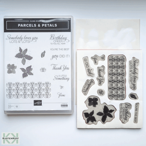 Stempelset - Parcels & Petals – Bild 2