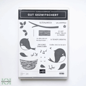 Stempelset - Gut Gezwitschert, unbenutzt, nur nicht mehr in der Folie