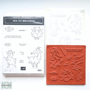 Stempelset - Nix zu Meckern, neu