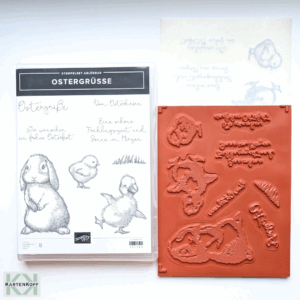 Stempelset - Ostergrüsse, neu